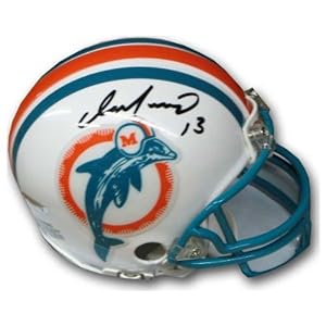 DAN Marino Miami Dolphins Signed Autographed Mini Helmet Authentic Certified COA
