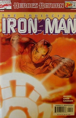 The Invincible Iron Man #1 (Vol. 3, No. 1, February 1998)
