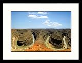 Great American Picture IS1068062 Goose Neck, Colorado River, Utah Framed Photograph - Henryk T. Kais