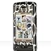 Premium Hard Designer Crystal Snap-on Case for LG enV Touch Voyager II VX11000 - Cool Black Giraffe Design