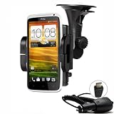 IMOOVE - Kit Support Auto Voiture HTC INCREDIBLE S / HTC CHACHA / HTC SALSA / HTC DESIRE / DESIRE HD / HD 7 / WILDFIRE / BUZZ / HERO + Chargeur Autopar IMOOVE