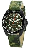 H3 Tactical Men's H3.202461.09 FIELD OPS Green Camo Strap Watch