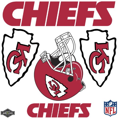 NFL Kansas City Chiefs Skinit Car Decals (Small, 25- x 25-Inch)