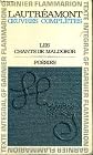 Les Chants De Maldoror Poesies Lettres