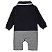 ZOEREA Baby Boys Romper Suits Bow Tie Baptism Wedding Tuxedo Jumpsuit Cotton