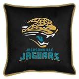 Jacksonville Jaguars Throw Bed Pillow 17 x 17