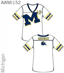 Michigan - Away Jersey Nightshirt Tunic