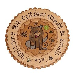 Grandma Mabel's Critters Puppy Garden Stone