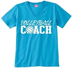 Volleyball Coach V Neck T-shirt