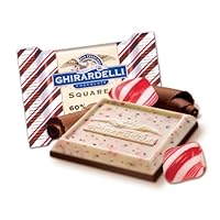Ghirardelli Chocolate Squares, Limited Edition 60% Cacao Peppermint, 7.06-Ounce Packages (Pack of 3)