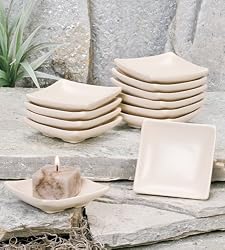 Deco Glow Small Candle Holder Sand
