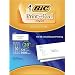 BIC Print & Peel Mailing Labels, 1" x 2 5/8", White, 30 labels per sheet (120 sheets)