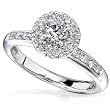 1/2ctw Round Brillant Diamond Engagement Ring (HI/I1) 1/2ctw Round Brillant Diamond Engagement Ring (HI/I1)