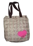 Limited Too Plaid Hearts Tote Bag