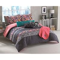 Roxy Samantha Full/Queen Comforter Sham Body Pillow Throw Bedding Set