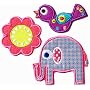 Vintage Style Menagerie - Set of 3 Iron on Sew on &hellip by ChewyBuy