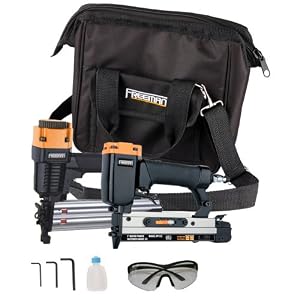 Freeman PPPBRCK 2-Piece Brad/Pinner Kit with Nails and Canvas Storage Bag