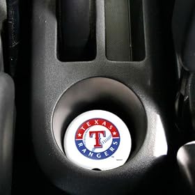 Texas Rangers 2-Pack Absorbent Car Coasters