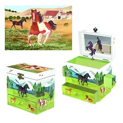 ENCHANTMINTS MUSIC JEWELRY BOX - GRACEFUL GALLOP HORSE