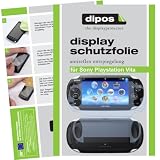 2x Dipos Antireflex Displayschutzfolie f�r Sony Playstation Vita PS Vita -jeweils 1x f�r die Vorder- und R�ckseite, konturgenau zugeschnitten, reflexminderndvon "dipos"