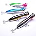 Hisea Topwater Popper Floating Fishing Lures Wobble Crankbaits Hard Baits Bass Trout Lures, Color Size Selectable