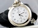 HERREN TASCHENUHR MIT G&Uuml;RTELTASCHE SCHWARZ