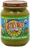 [FFP] Earths Best Third Foods, Zucchini Broccoli Medley, 6 Ounce (Pack of 12)