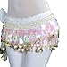 BellyLady Belly Dance Hip Scarf Skirt Wrap With Paillettes