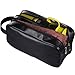 HappyDavid PU Leather Zipped Travel Toiletry Bag Mens Ladies Supply Toiletry Bag