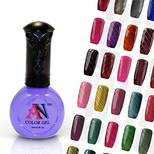 WAWO Nail Art Brushes- Professional Nail Art Brushes- Sable Nail Art Brush Pen, Detailer, Liner