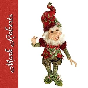 Mark Roberts Limited Edition Christmas Holly-berry Elf