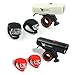 Xtreme Bright® Ultra Torch LED Bike Light Set; Powerful, Durable 250 Lumen Combination Bike Headlight-Taillight, Brilliant, Long-lasting Illumination; Max. Security & Safety for The Serious Biker - 100% Lifetime Guarantee Through Triumph Innovations