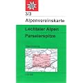 DAV Alpenvereinskarte 03/3 Lechtaler Alpen - Parseierspitze 1 : 25 000