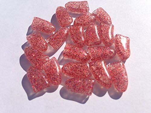 USA Cushy Claws Brand Soft Nail Caps Kit For Dogs * RUBY RED GLITTER * XS S MD L XLG XXLG (XX-Large)