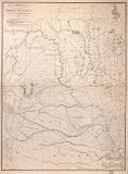 Map of Nebraska and Dakota and portions of the states and territories bordering thereon / compiled by Bv't Maj. Gen. G.K. Warren, Maj. Engineers, March, 1867. (Civil War Map Reprint: 27 x 36)