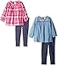 Carter's Girls' 4-Piece Shirt and Legging Set