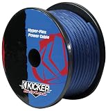 Kicker 05PWB4100 4-Gauge 100-Feet Cobalt Blue Power Wire