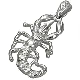 Mens Stainless Steel Scorpion Pendant