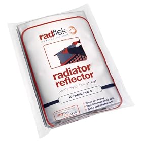 Radflek Radiator Reflector Panel includes 5 Sheets (10 Radiator Pack)