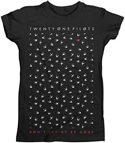 Twenty One Pilots Goner Box Blurryface Print Black T-shirt Mens (Large, Black)