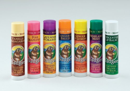 Badger Vanilla Madagascar Lip Care Stick