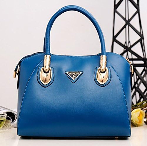 LESHAER A358 2013 New European and American Retro Fashion Lady Handbag Shoulder Bag Tote Bag (Blue)