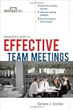 Buy : The Manager`s Guide to Effective Meetings