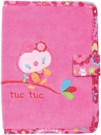 Pink Baby Passport Holder, Kids Documents Folder. Chip Chip Collection.