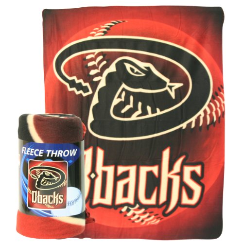 Arizona Diamondbacks Lightweight Fleece Blanket (Measures 50