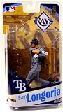 McFarlane Toys MLB Sports Picks Series 26 Action Figure Evan Longoria (Tampa Bay Rays) Grey Jersey Variant