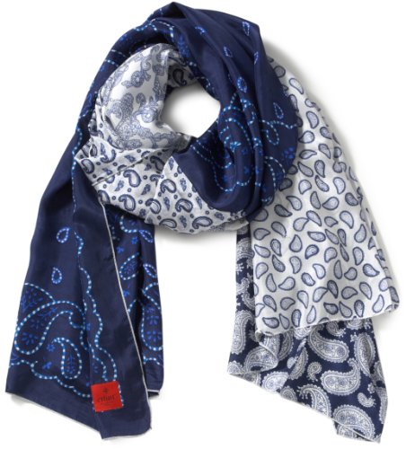 erfurt Unisex - Erwachsene Schal, 59108, Gr. one size, Mehrfarbig (69 Blue) Preisvergleich