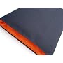 Black & Orange Lumo Cordura netbook sleeve exclusively fits Eee PC 1008ha Seashell 10 inch netbook