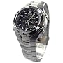 Seiko #SNJ013 Men's World Time Analog Digital Chronograph Alarm Watch