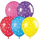 Music Notes Latex Balloons